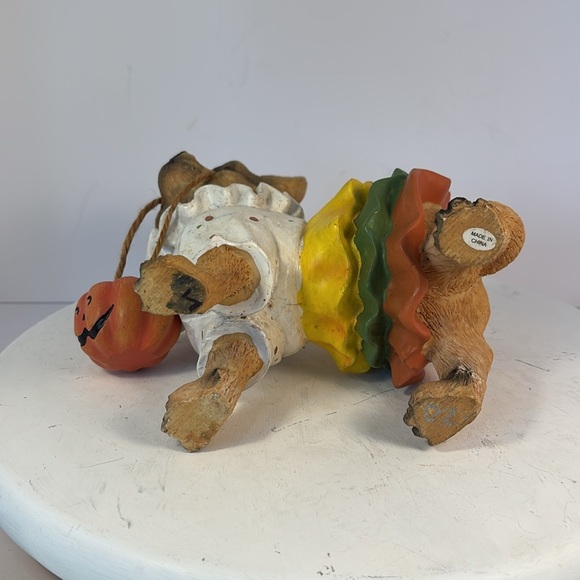 “Too Cute To Spook” Chihuahua in Costume with Jack O Lantern Crackers Barrel - Picture 6 of 6